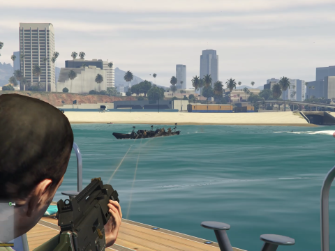 Russian attack on Yacht ( mission ) v1