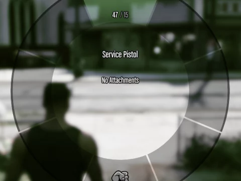 Service Pistol Weapon Add-on Slot 1.0