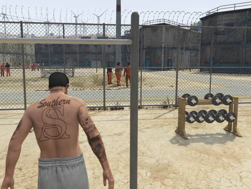 Ship Arms tattoo replace for MP Male 1.0