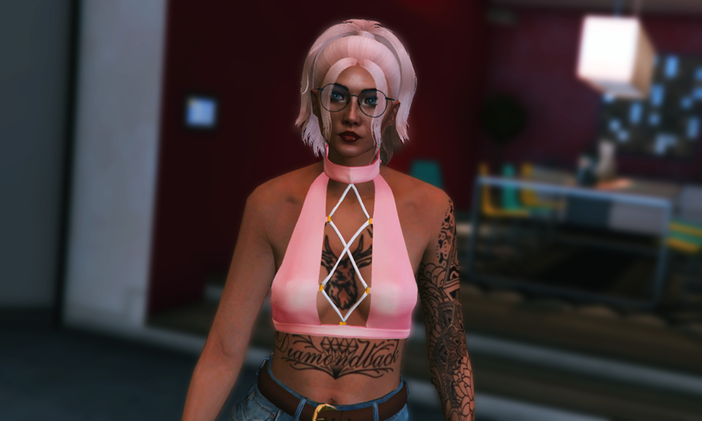 Short fluffy ponytail for MP Female 1.0