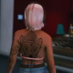 Short fluffy ponytail for MP Female 1.0