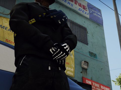 Skeleton Gloves for Franklin 1.0