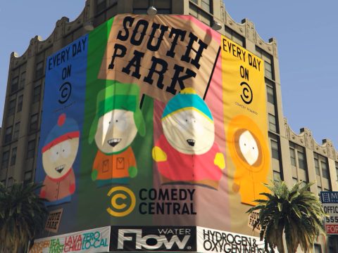 South Park Sign on Pacific Standard Bank [SP / FiveM] 1.0