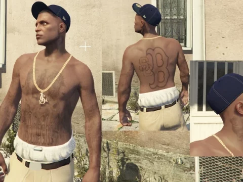 South Rancho Ballas tattoo for MP Male 1.0