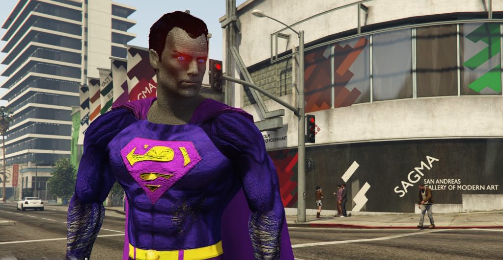 Superman BvS Injustice 2 - Retexture - BizArRo 2.0