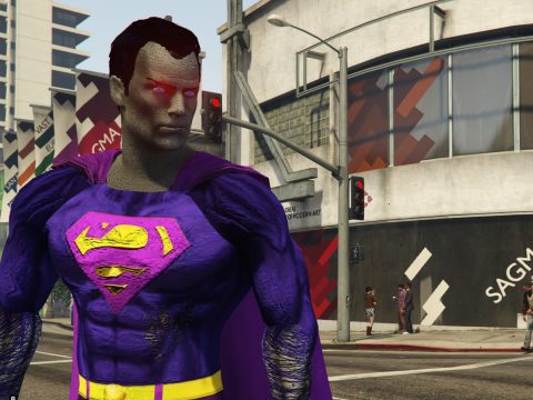 Superman BvS Injustice 2 - Retexture - BizArRo 2.0