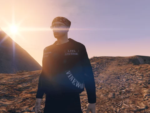 The Lost MC Custom vest 1.0