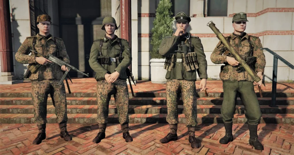WW2 Late War SS uniforms for Mp Male 1.0