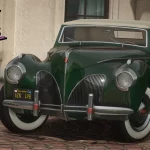 1941 Lincoln Zephyr Convertible [Add-On | Extras | VehFuncs V | LODs] 1.0