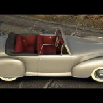 1941 Lincoln Zephyr Convertible [Add-On | Extras | VehFuncs V | LODs] 1.0