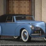 1941 Lincoln Zephyr Convertible [Add-On | Extras | VehFuncs V | LODs] 1.0
