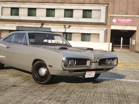 1970 Dodge Coronet Super Bee [Add-On | Tuning | Liveries | LOD's | Template | FiveM] 1.0