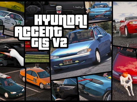 1997 Hyundai Accent GLS [3in1 dlc | Add-On | Tuning | Template] 2