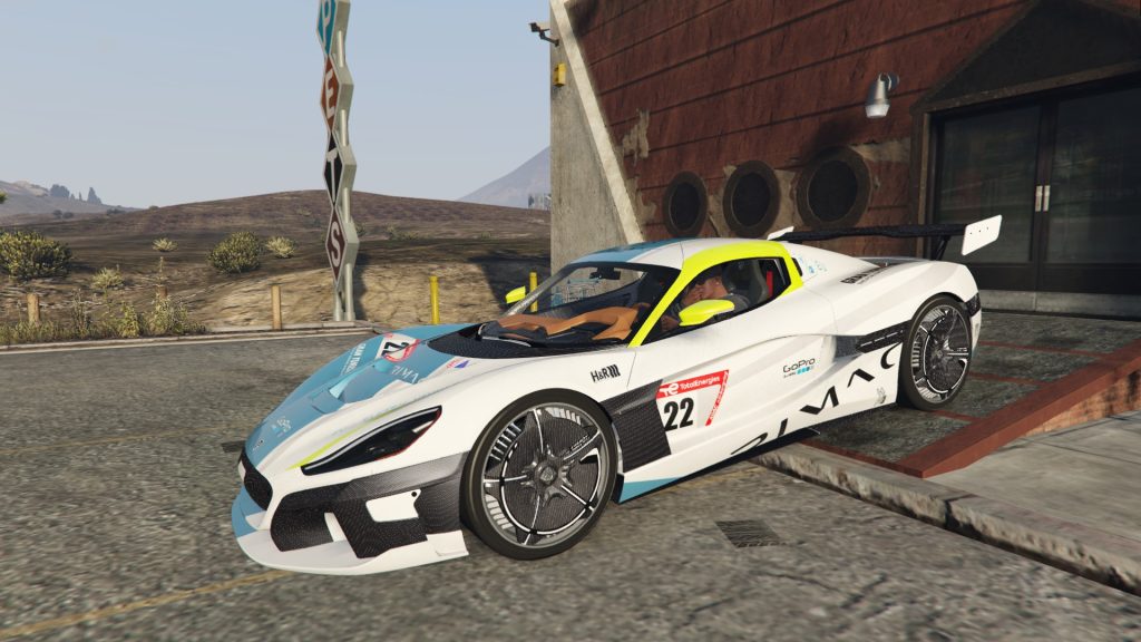2019 Rimac C Two - fictional 24h NBR [Paintjob] 1.0