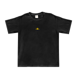 7more7 "T-SHIRT VELOUR SICARIOS" Black [Franklin] 1.0