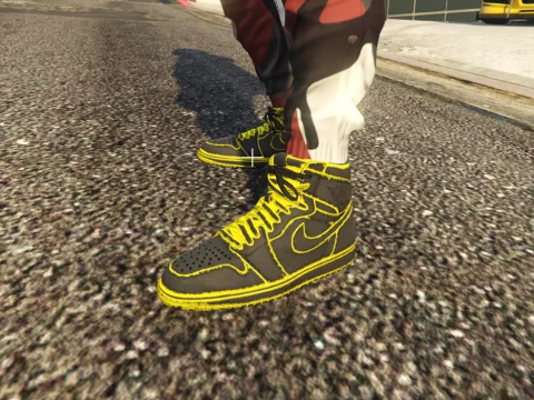Air Jordan 1 Sewn Yellow 1.0