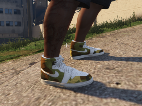 Air Jordan camo 1.0