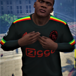 Ajax Third Shirt 2021-2022 Ryan Gravenberch (Franklin) 1.0