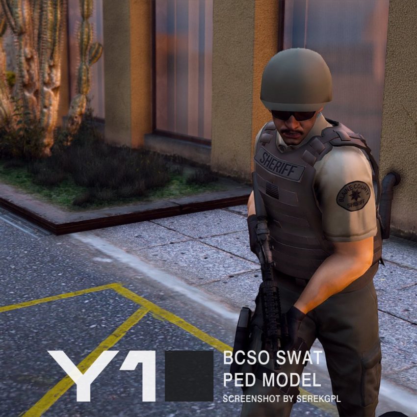 BCSO SWAT Ped Model 1.0 – GTA 5 mod