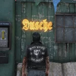 Black Wolves MC Vest for MP Male 1.0