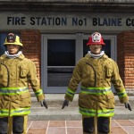 Blain County Firemen [Add-On Ped] 1.0