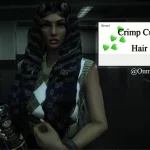 Crimp Curl Hair for MP Female 1.0