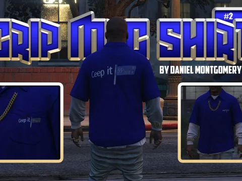 Crip Mac Ceep It 55th st shirt #2 1.1