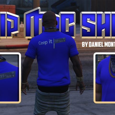 Crip Mac Ceep It 55th st shirt #2 1.1 – GTA 5 mod