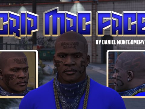 Crip Mac Face Texture 1.0