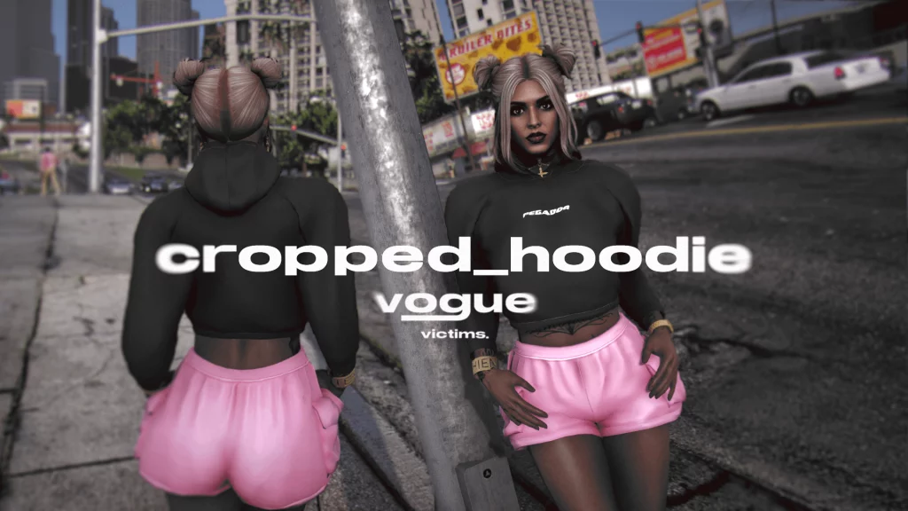 Cropped Hoodie for MP Female 1.0