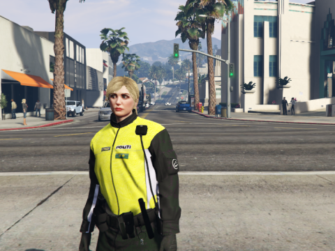 Dansk politijakke / Danish police jacket 2022 woman edition 1.0