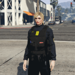 Dansk politijakke / Danish police jacket 2022 woman edition 1.0