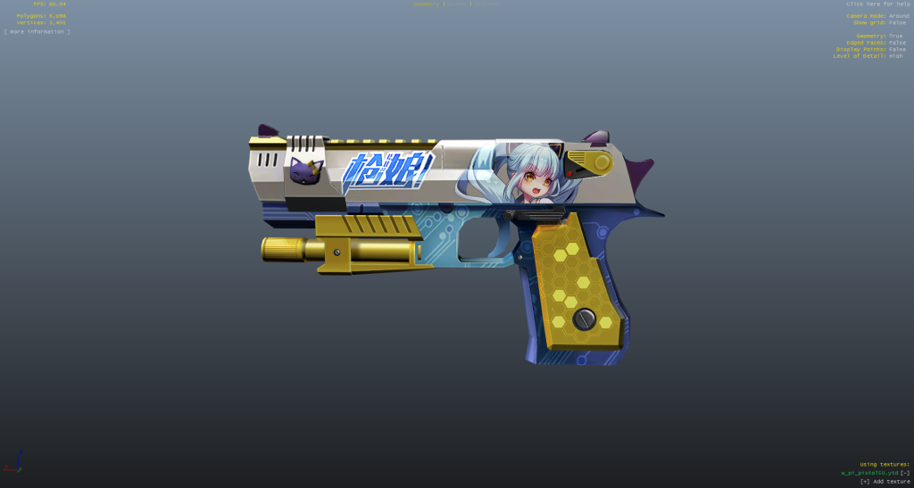 Desert Eagle - Gun Girl