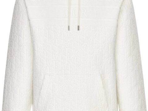 Dior Oblique Jacquard Cotton Terry Hoodie For MP Male 1.0