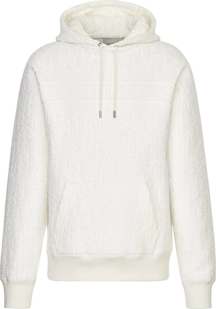Dior Oblique Jacquard Cotton Terry Hoodie For MP Male 1.0