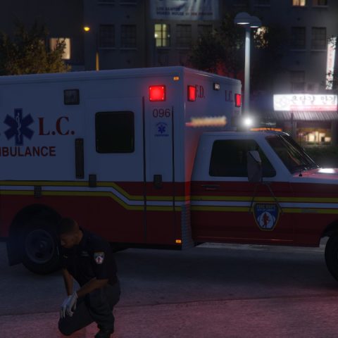 LC/FDLC EMS Retro Vapid Ambulance Texture Pack 1.0 – GTA 5 mod