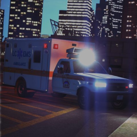 LC/FDLC EMS Retro Vapid Ambulance Texture Pack 1.0 – GTA 5 mod