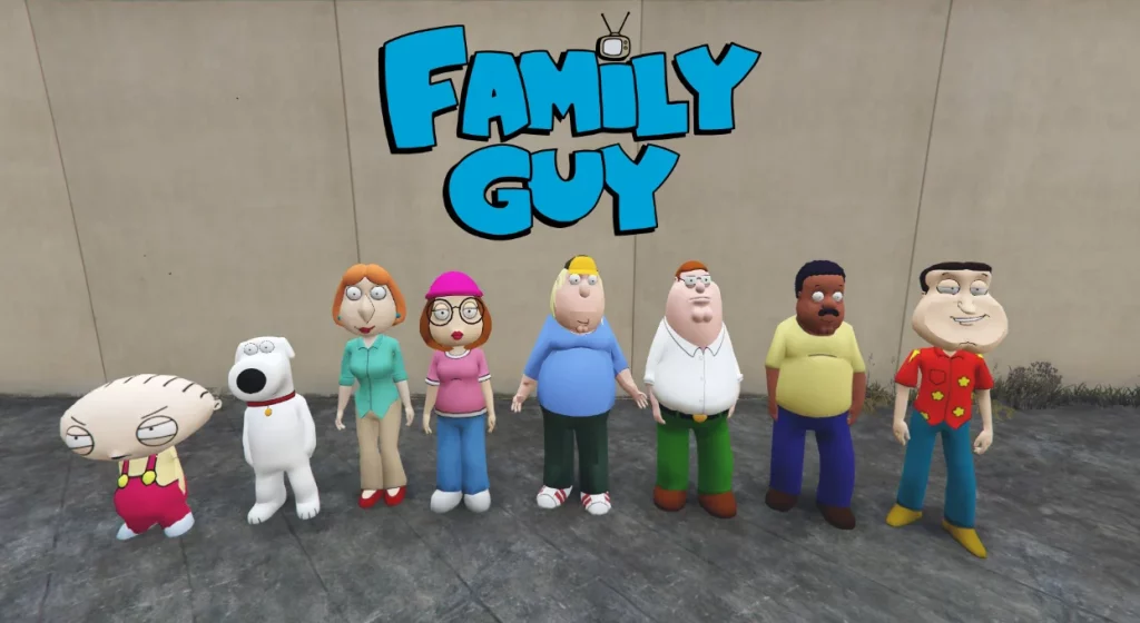 Family Guy Pack [Add-on peds] 1.0