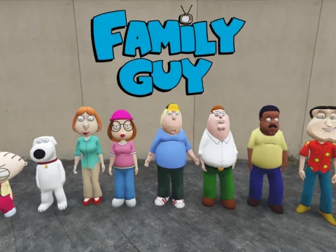 Family Guy Pack [Add-on peds] 1.0