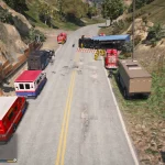 Gta 5 Accident On Road 0.1