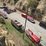 Gta 5 Accident On Road 0.1