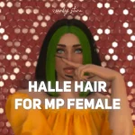 Halle Hair For MP Female 1.0