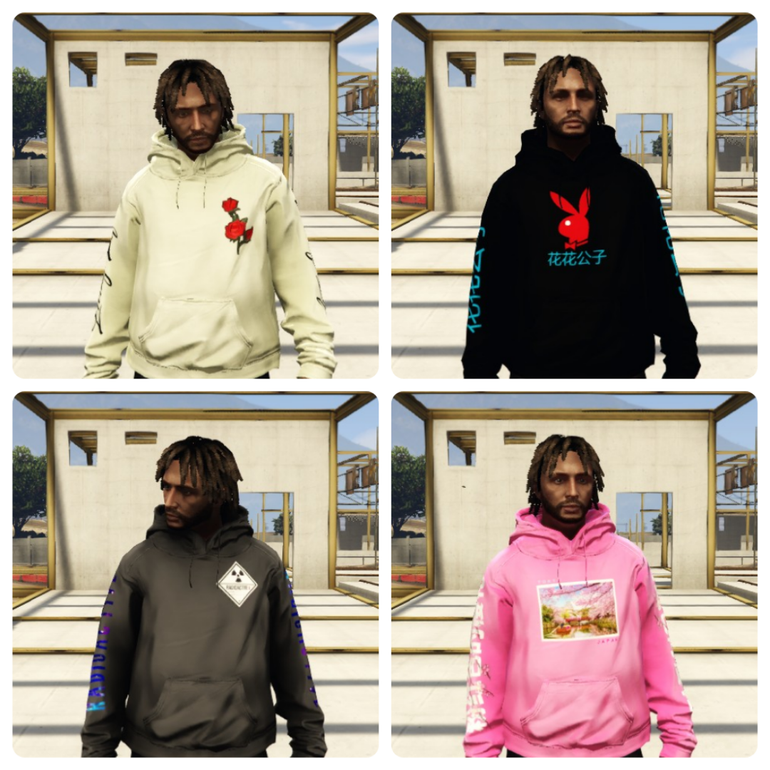 Hoodie Pack Quality Control GTA 5 Mod Hoodie Pack Quality Control 