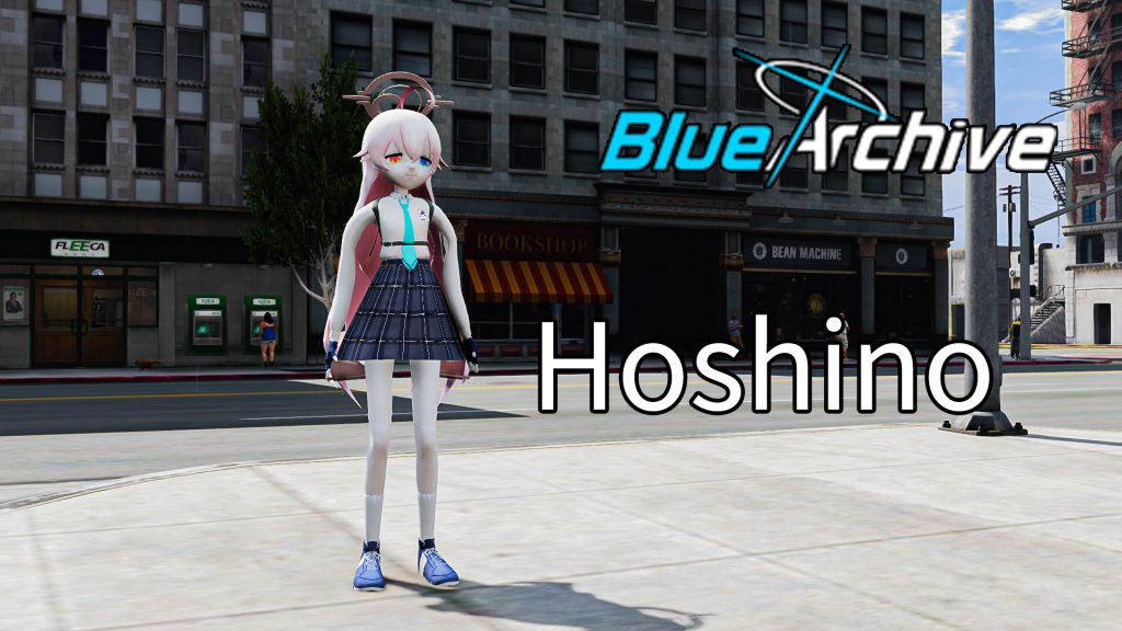Hoshino from Blue Archive [Add-On Ped] 1.0