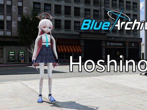 Hoshino from Blue Archive [Add-On Ped] 1.0