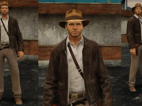Indiana Jones [Add-On Ped / FiveM]