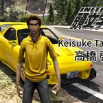Keisuke Takahashi from Initial D [Add-On Ped] 1.0