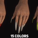 Long Nails for MP Female 1.0