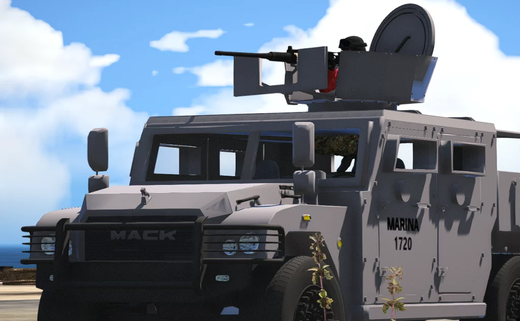 Mack Shepard SEMAR / M2 / Mexico Mod [Replace/FiveM] BETA 1.0