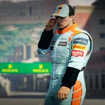 McLaren Gulf (Monaco GP) F1 suit 2021 for MP Male 1.0